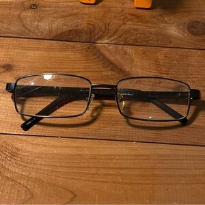 Dale Earnhardt Matt Brown Wire Frame Glasses for Men FRAMES ONLY